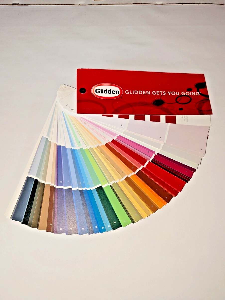 Glidden Refined Paint Color Palette Fan Deck