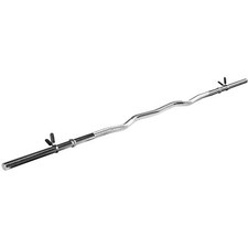 Sporttrend 24® SZ Langhantel mit Federklammer 152cm | Hantelstange Hantel