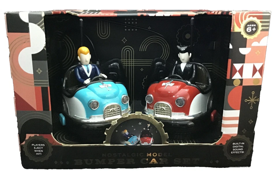 Nostalgic Model Bumper Car Set of two Remote Control Cars - Image 2 of 4
