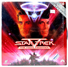 Star Trek V: The Final Frontier 1989 Laserdisc Edition LV 32044