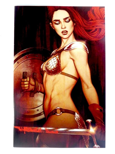 Dynamite RED SONJA (2023) #1 Jenny Frison Virgin VARIANT NM- (9.2) Ships FREE!