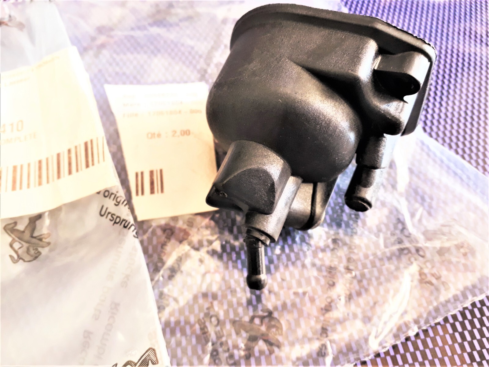 Cuve de carburateur Peugeot originale résout trous à l'accélération Speedfight 4