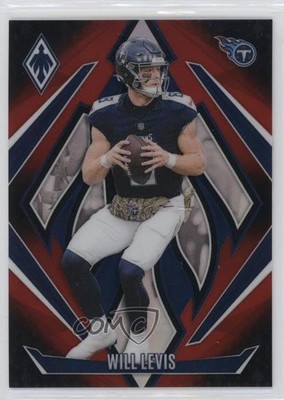 2024 Panini Phoenix Red Fade 276/299 Will Levis #146 11ng