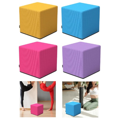 Block cube stool for stretching portable practical propsquare training ...