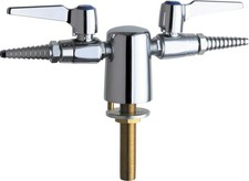 CHICAGO FAUCETS 981-VR909CAGCP TURRET 3/8" VANDAL PROOF MNPT POLISHED CHROME