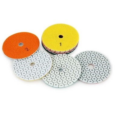 100 mm/4 Zoll Polierpads für Granit Marmor für rand Detail Schleifen und