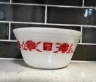 Vintage Federal Glass Frigidaire Mixing Bowl 8" Promo Nesting Bowl 1950's