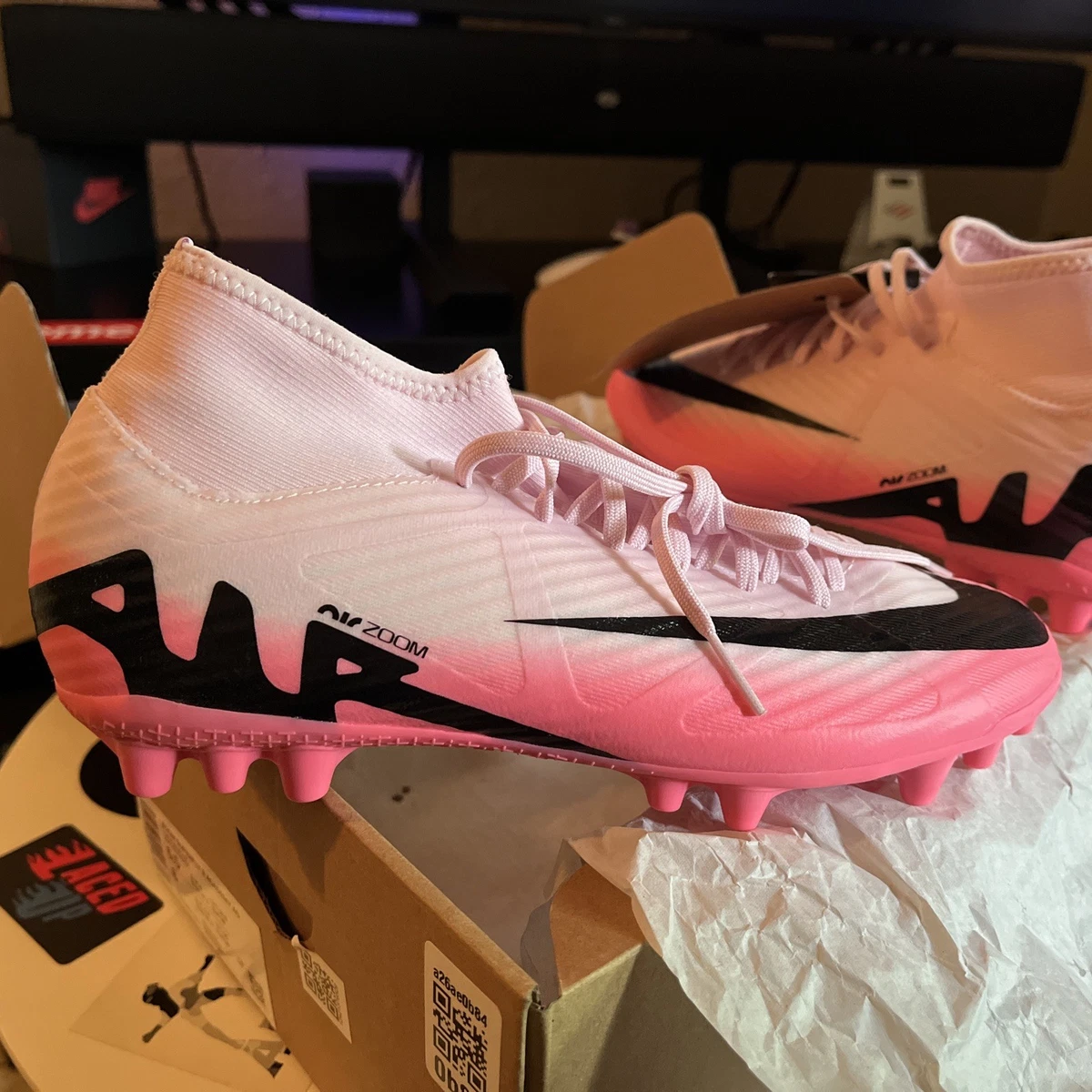 Preços baixos em Nike Zoom Mercurial Vapor 15 Academy HG Black | eBay