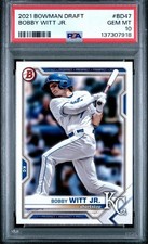 Bobby Witt Jr. 2021 Bowman Draft Rookie #BD47 PSA 10 GEM MINT Kansas City Royals