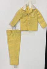 Vintage 1960s Barbie Ricky Lights Out 1501 Yellow Pajamas Vintage 1960s Barbie Ricky Lights Out 1501 Yellow Pajamas