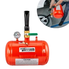 Air Tire Bead Seater 5 Gal Blaster Tool Seating Inflator for Truck 145PSI RED