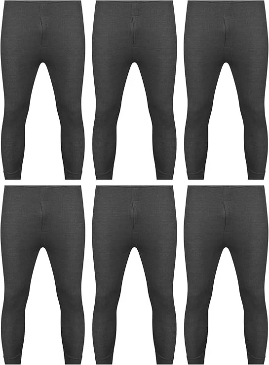 6 PK Mens Thermal Bottoms Pants Waffle Knit Base Layer Underwear S-2XL NEW
Opens in a new window or 