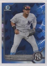 2022 Bowman Sapphire Edition Chrome Prospects Jasson Dominguez #BCP-98 09vk
