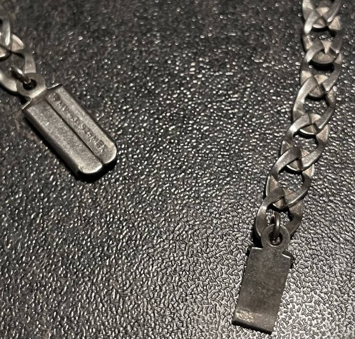 MEXICO Engraved 80s 70s Vintage SILVER925 Bracelet Unisex