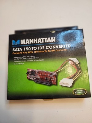 MANHATTAN SATA 150 TO IDE CONVERTER 170000 (NEW!)