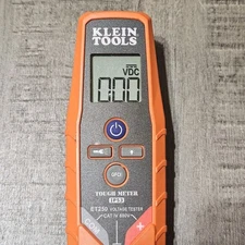 Klein Tools Tough Meter IP53 ET250 Voltage Tester Cat IV 600V No leads