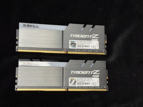 G.Skill Trident Z RGB 16GB (2x8GB) DDR4 3200MHz CL 16-16-18-38 RAM - OPEN BOX - Photo 5/7