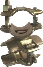 GIUNTO A FUSIONE GIREVOLE PER PONTEGGI con 2 bulloni e 2 perni