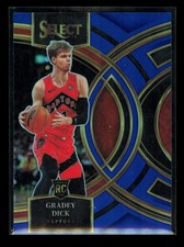 2023-24 Panini Select #126 Gradey Dick Blue Prizms
