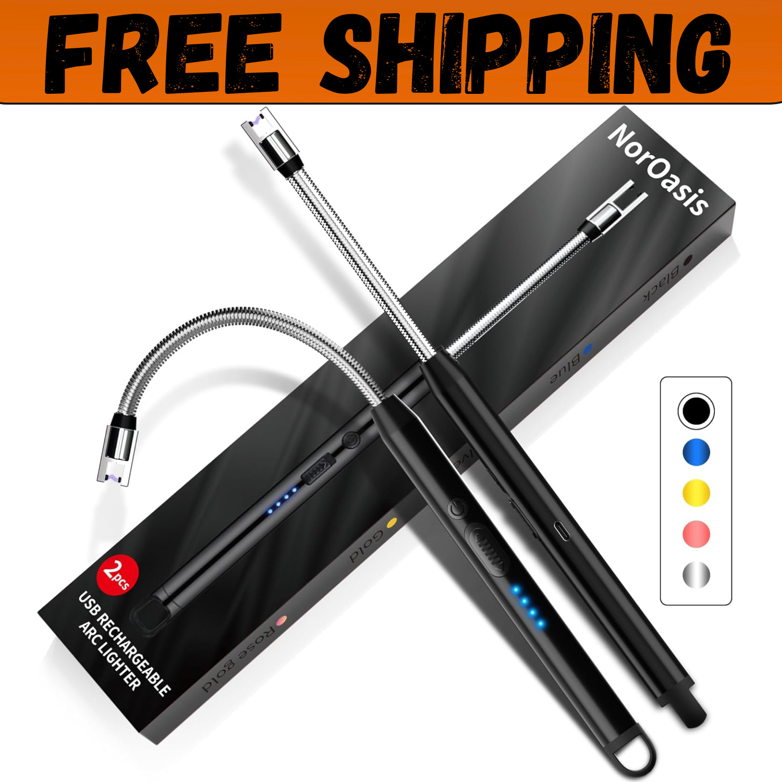 S - Usb Plasma Arc Lighter Flexible