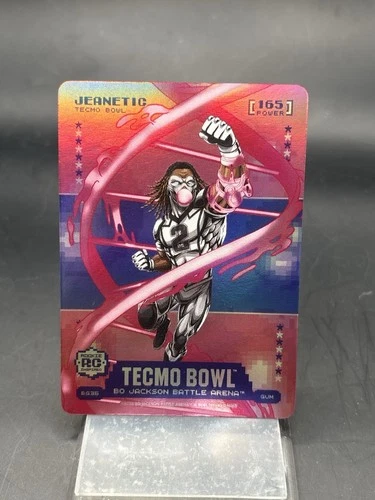 Bo Jackson Battle Arena Tecmo Jeanetic Ashton Jeanty Gum Battlefoil SP