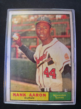 1961 Topps - Hank Aaron #415