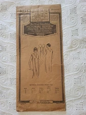 Pictorial Review 1920s Lingerie  #3215 Vintage Sewing Pattern Large Sz B 40 