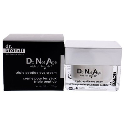 Dr. Brandt Do Not Age with Dr. Brandt Triple Peptide Eye Cream Unisex-0.5oz NEW