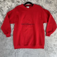 Vintage Walt Disney World Sweater Mens Large Mickey Mouse Crewneck 90s Disney