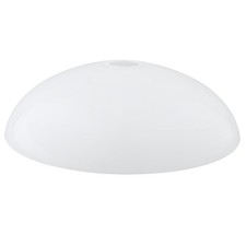 Lampenglas Ersatzglas Glasschirm Ø 350mm Weiß glänzend Opalglas E27 Leuchtenglas