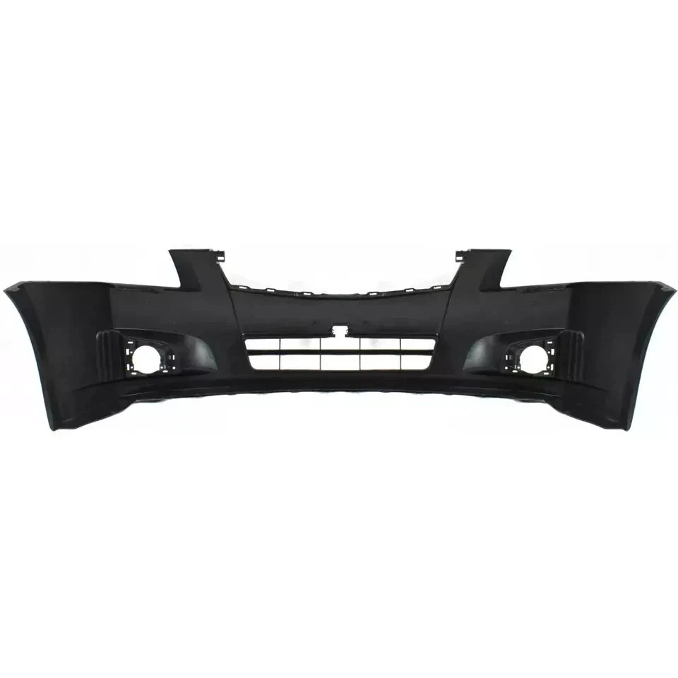 Front Bumper Cover & Fog Light Assembly Pair For 2007-2012 Nissan Sentra - Imagem 4 de 4