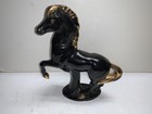 MCM China Ceramic Black Horse Gold Trim California Potttery  — photo 1