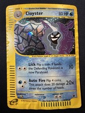 Pokemon Card Expedition Base Set Holo Cloyster 8/165 DMG Free Ship E Series B on eBay