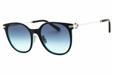 New Tiffany Co. TF4224D 80559S Black/Blue Gradient 56-19-145 Sunglasses