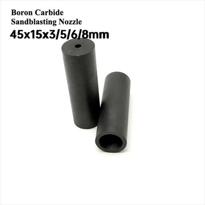 #ad Replacement Boron Carbide Sandblasting Nozzle Air Sandblaster Tip 45x15x3 6 8mm $19.99