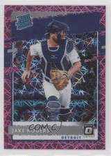 2020 Donruss Optic Rated Rookies Pink Velocity Prizm /199 Jake Rogers #72 0a3k