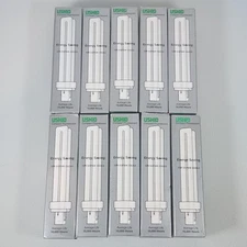 Ushio Compact Fluorescent #3000052 CF13D/827 13W Light Bulb Lot of 10