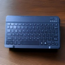 Wireless BT Keyboard For Phone/ Tablet/ Laptop/ Blk Tested Working MDL Quality