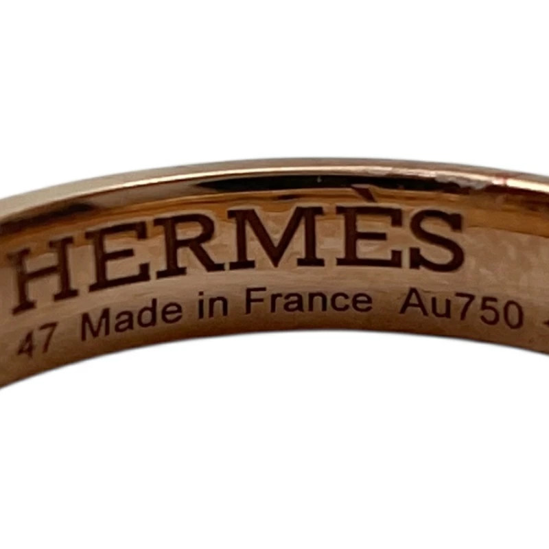 HERMES Ever Hercules Wrestling Ring Diamond 750 US#4 P0074961 View 3