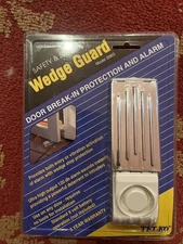 Telko S063 Portable Door Wedge Guard with Vibration and Contact Sensor New Os