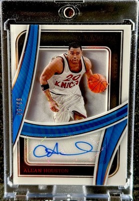 Allan Houston 2023-24 Immaculate Collection Shadow Box Auto #SBS-AHN /99