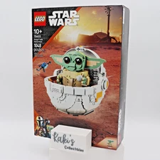 LEGO 75403 Grogu with Hover Pram Star Wars Mandalorian Display Figure Gift Toy