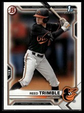 2021 Bowman Draft #BD-144 Reed Trimble