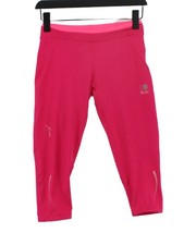 Karrimor Women's Sports Bottoms UK 8 Pink Polyester with Elastane Leggings