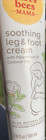Burt's Bees Mama Bee Leg & Foot Cream with Peppermint Oil 3.38 Ounce Tube Sealed — photo 2