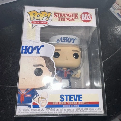 Funko Pop! Vinyl: Stranger Things - Steve #803  W/ Protector