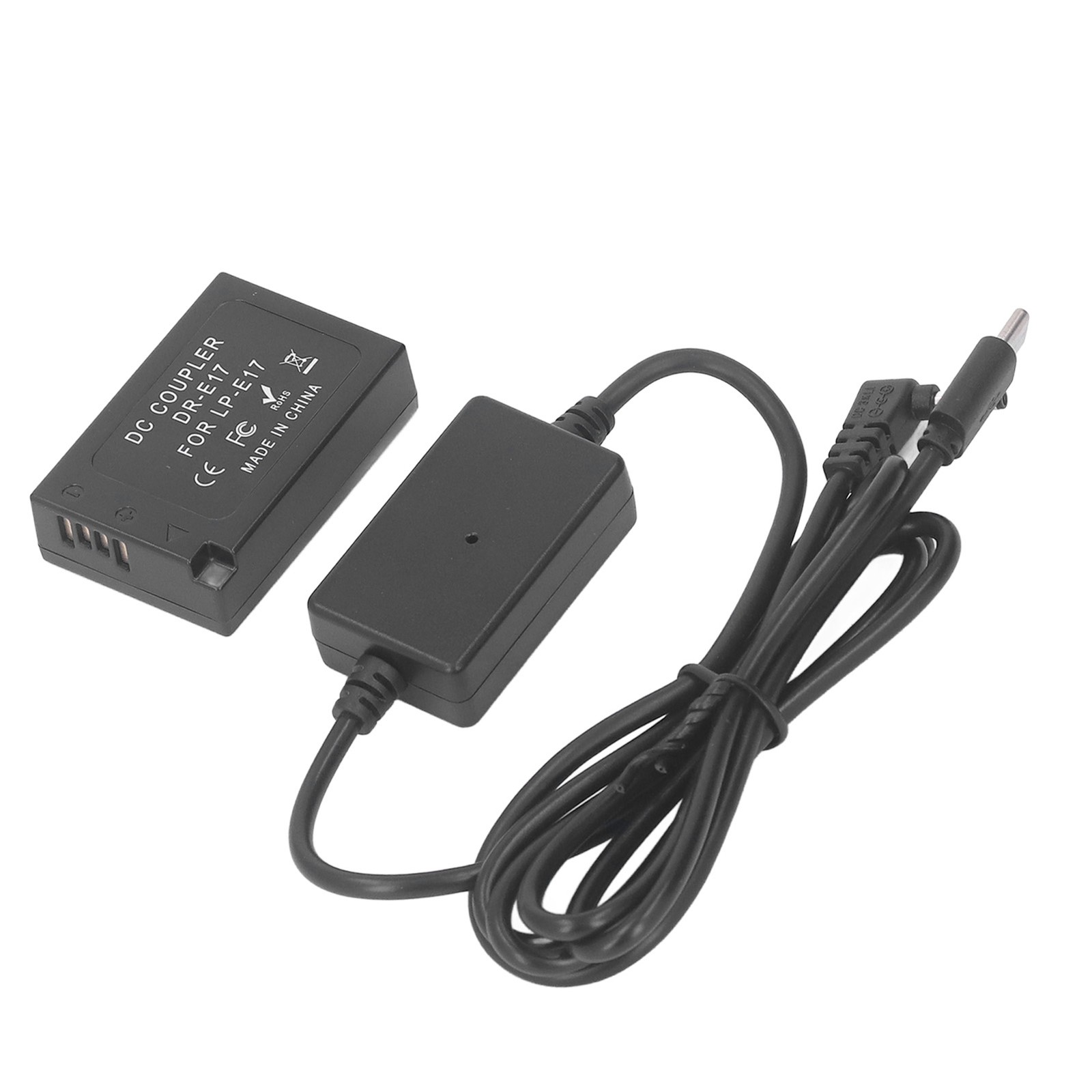 LP E17 Dummy Battery Power Adapter Kit For Continuous Shooting For 760D 75