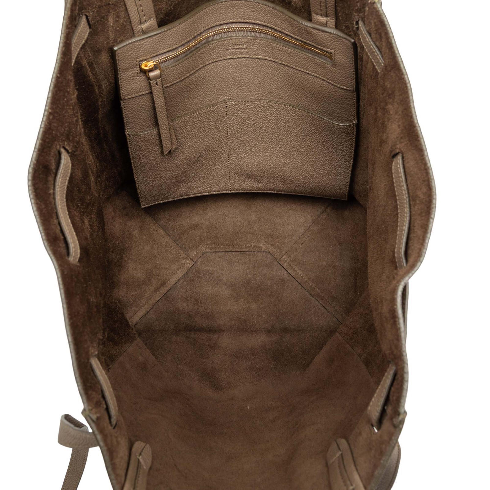 Authenticated Celine Small Leather Phantom Cabas … - image 4