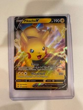 Pikachu V - (#60 Pikachu Stamped) 043/185 Battle Academy 2022 Holo