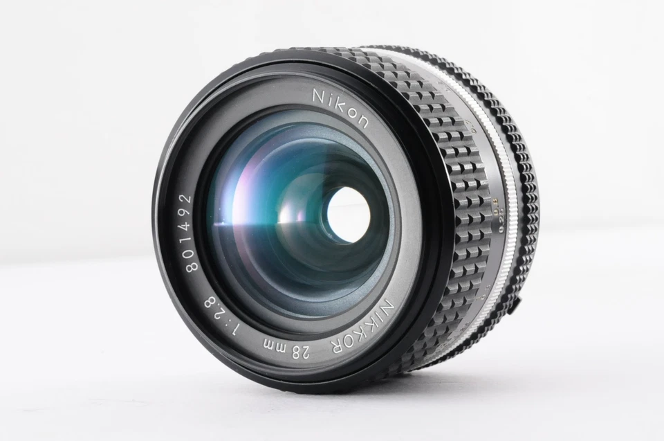 [COMO NUEVO] Lente gran angular Nikon Ai-S Ais Nikkor 28 mm f2,8 MF de JAPÓN Foto 3 de 4